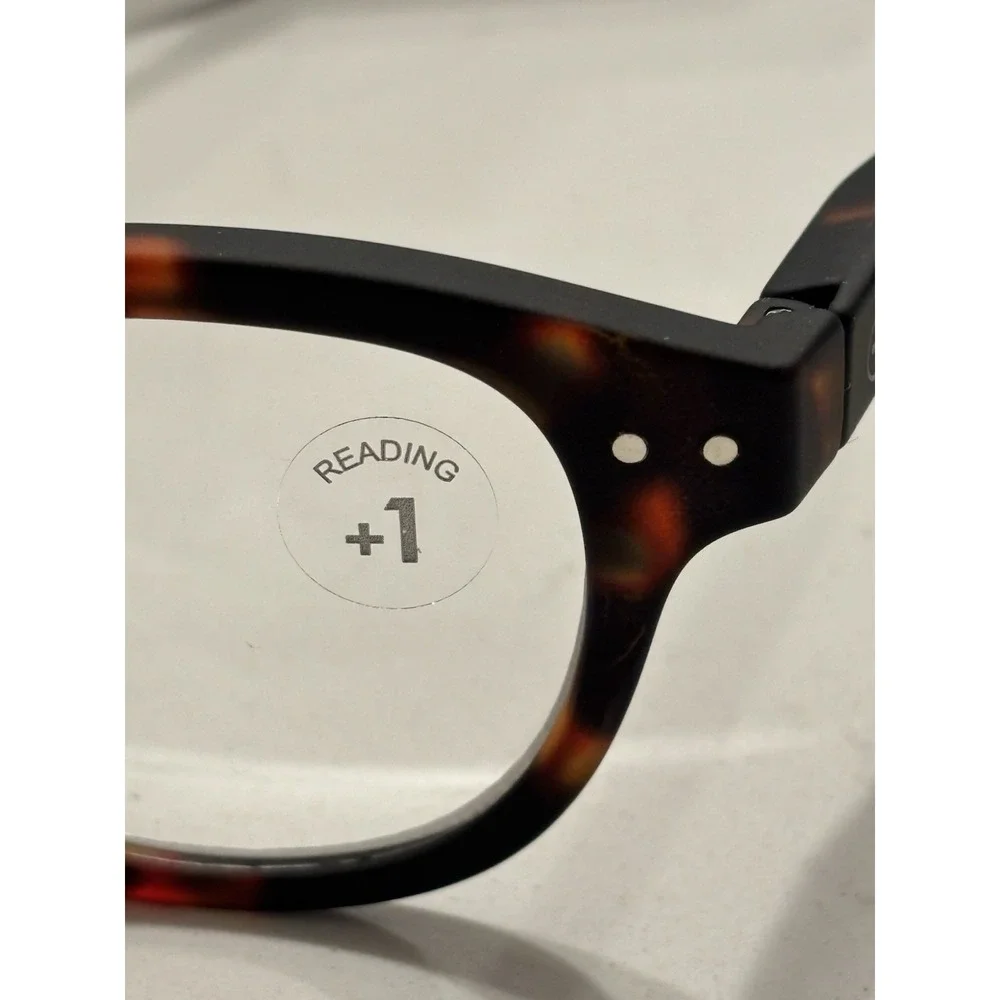 Izipizi Tortoise Occhiali Da Lettura Reading Glasses #C 1.0 NIB
